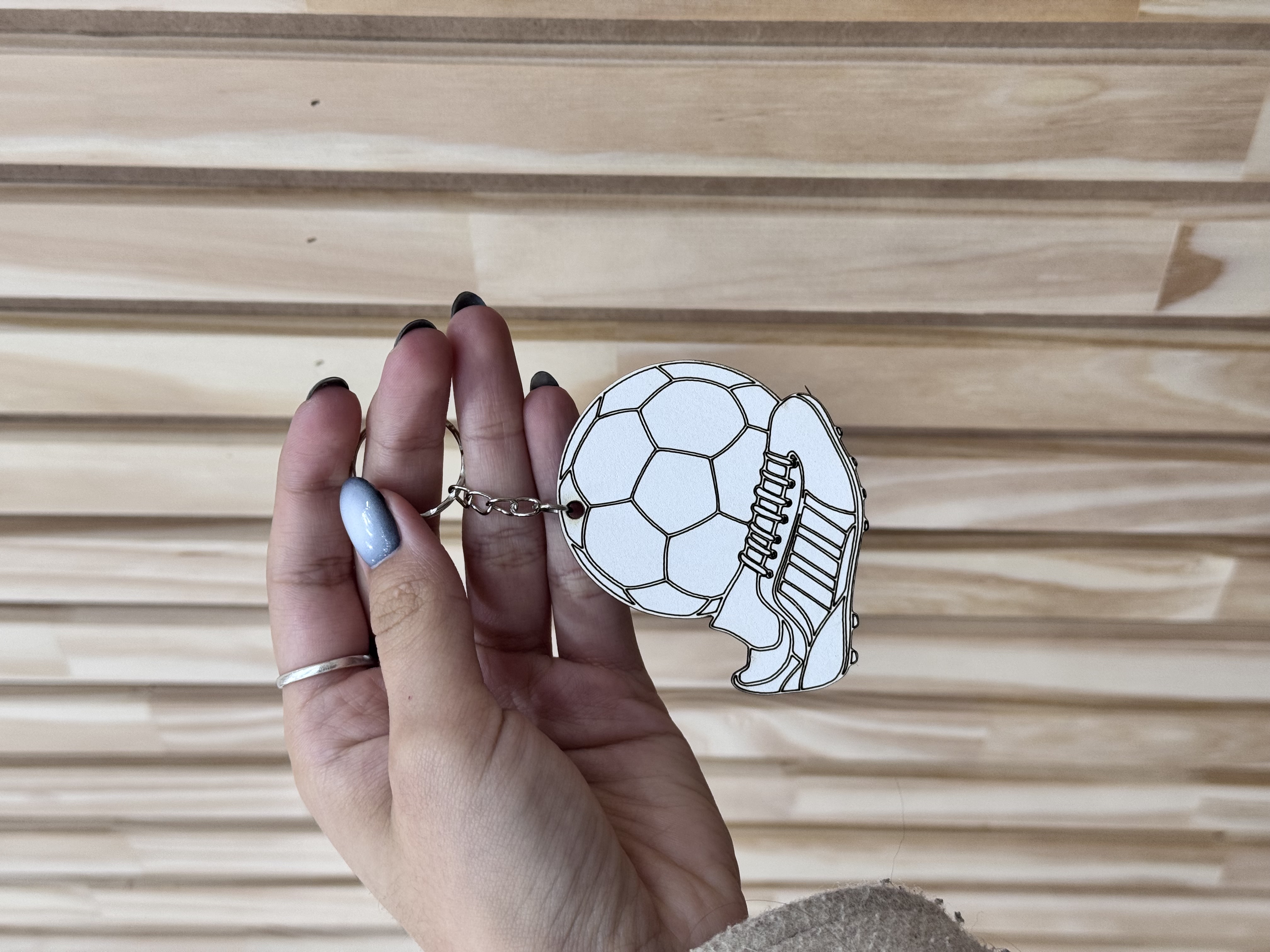 LLAVERO PELOTA Y BOTÍN