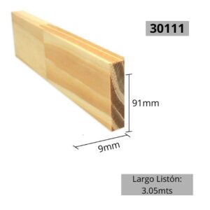 Listón - 1/2 x 4