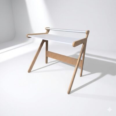 Escritorio melamina y Fibro fácil