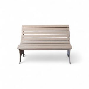 Banco de plaza para niños 80x35x52h