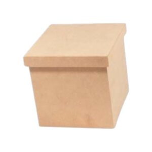 Caja cubo MDF