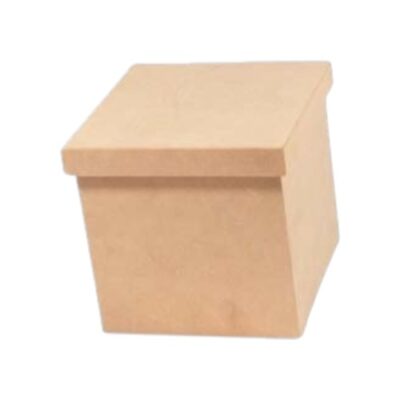 Caja cubo MDF