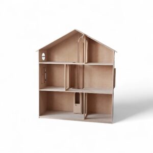 Casa para muñecas c/ 3 pisos y ascensor 90x30x110h