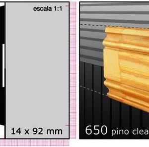 Guarda silla - 3/4 x 4