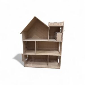 Casa barbie con terraza - 90x35x120h