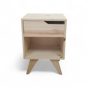 Mesa nordica con un cajon 30x40x60h