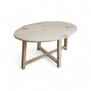 Mesa ratona ovalada 90cm x 60cm x 45cm (h)