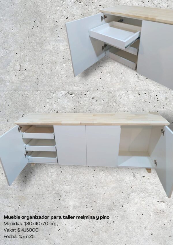 Mueble organizador.