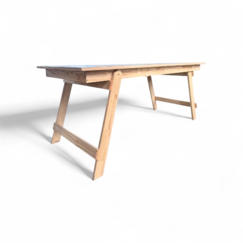 Mesa para quincho de melamina y pino - Imagen 3