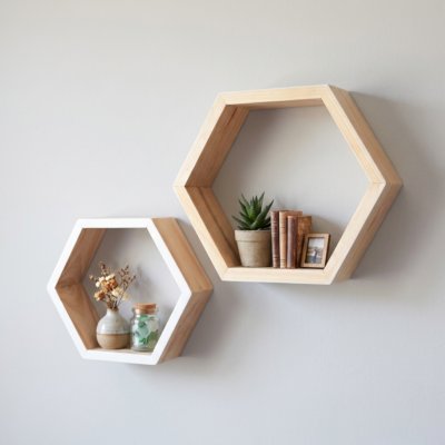 Repisa hexagonal