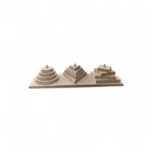 Torre apilable triple