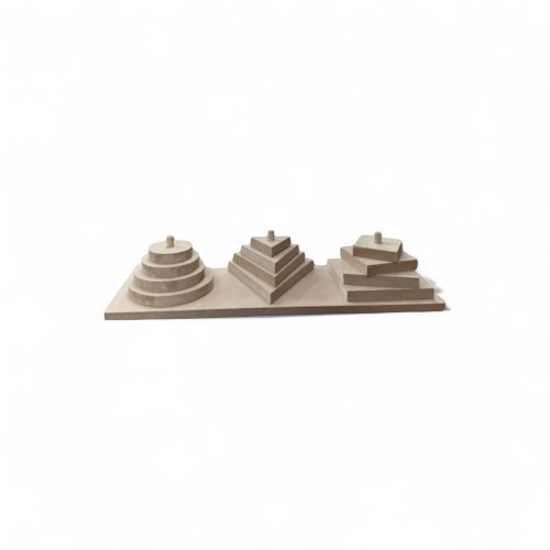 Torre apilable triple