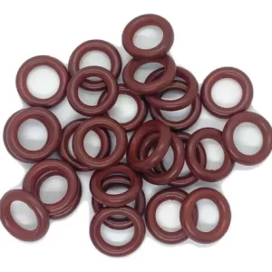 Argollas de madera teñida