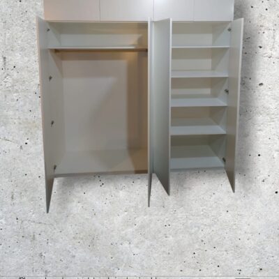 Placard melamina blanca.