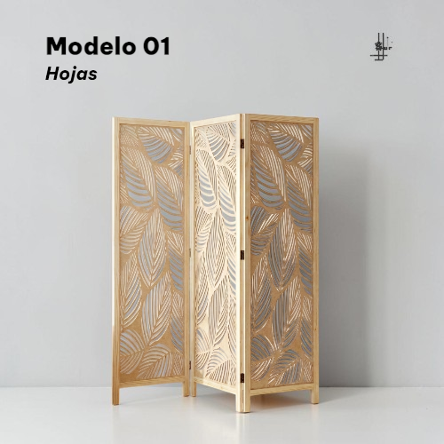 Biombo Separador de Ambientes en Madera | A Medida — Sur Maderas MdP - Imagen 2