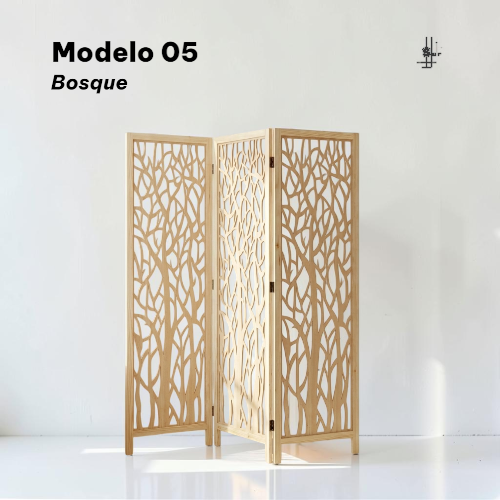 Biombo Separador de Ambientes en Madera | A Medida — Sur Maderas MdP - Imagen 6