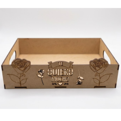 Bandejas laser 20cm x 30cm - Especial San Valentín